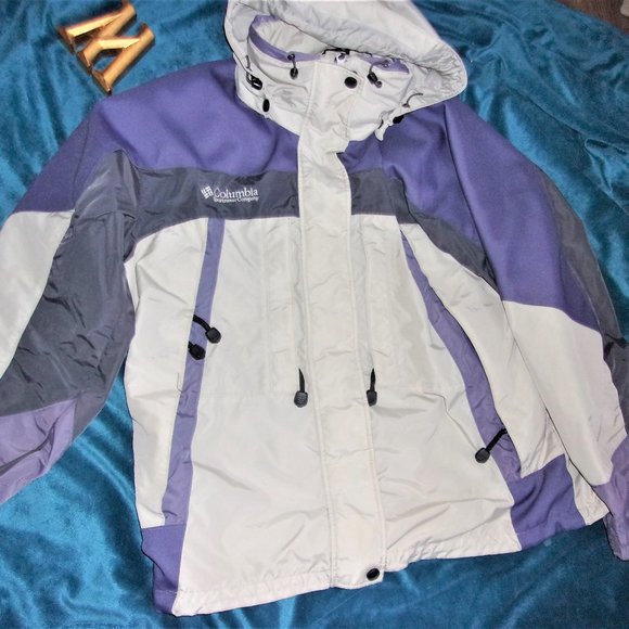 Columbia Jackets & Blazers - womans Columbia shell jacket coat purple large